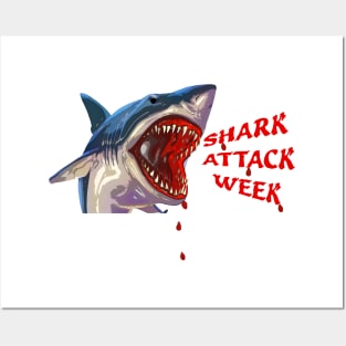 sHARK wEEK Posters and Art